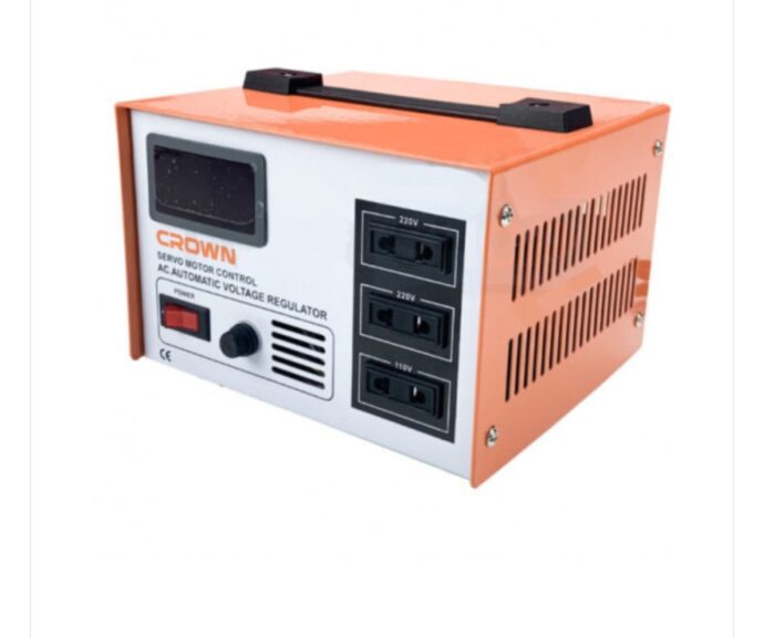 Stabilisateur Régulateur De Tension 3000va CROWN | CT34036